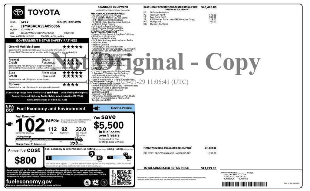 Used 2025 Toyota bZ4X AWD image 3