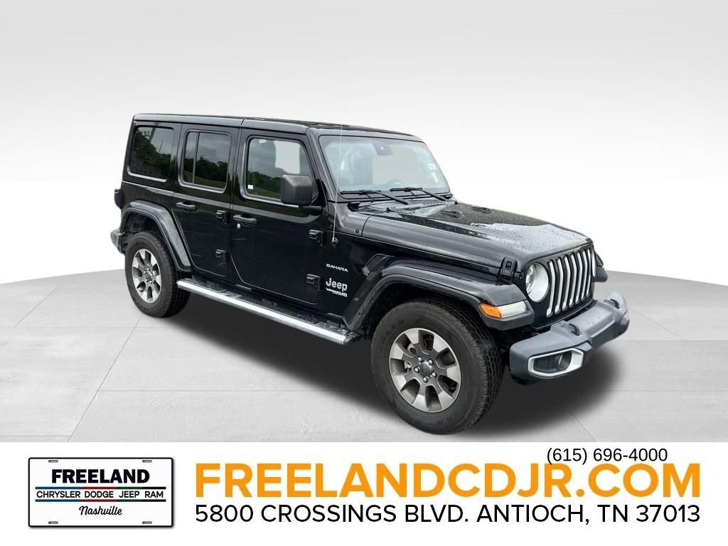 Used 2022 Jeep Wrangler Unlimited Sahara w/ LED Lighting Group