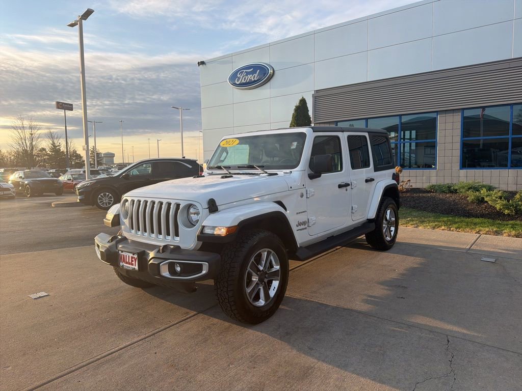 Used 2021 Jeep Wrangler Unlimited Sahara w/ Dual Top Group image 13