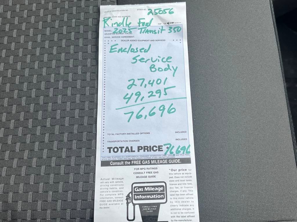 New 2025 Ford Transit 350 image 21