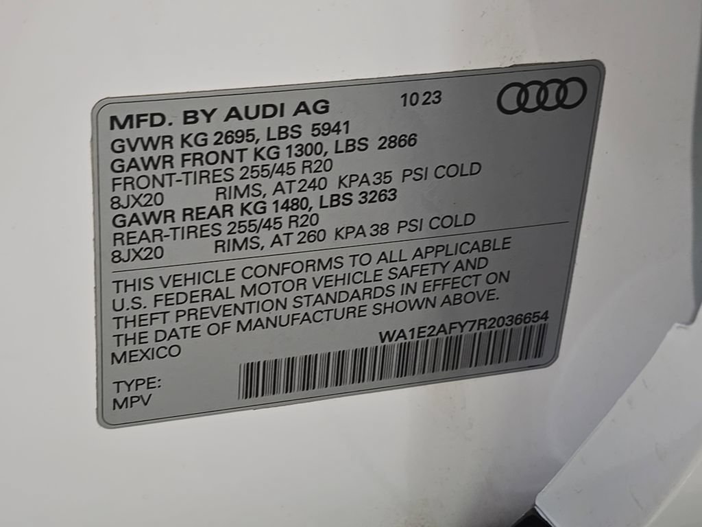 Certified 2024 Audi Q5 e Premium Plus w/ Premium Plus Package AWD/4WD image 37