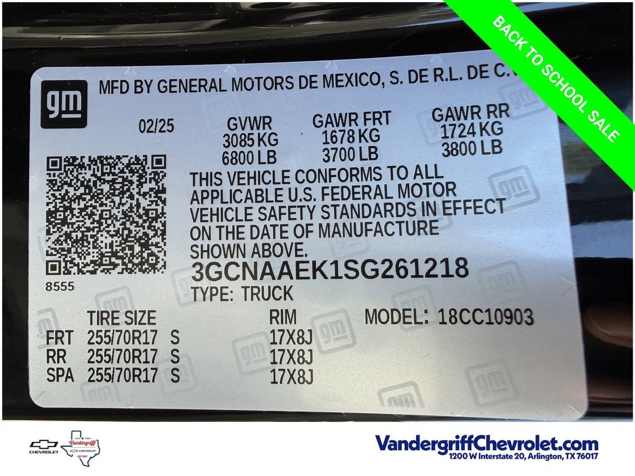 Certified 2025 Chevrolet Silverado 1500 W/T w/ WT Value Package RWD image 26