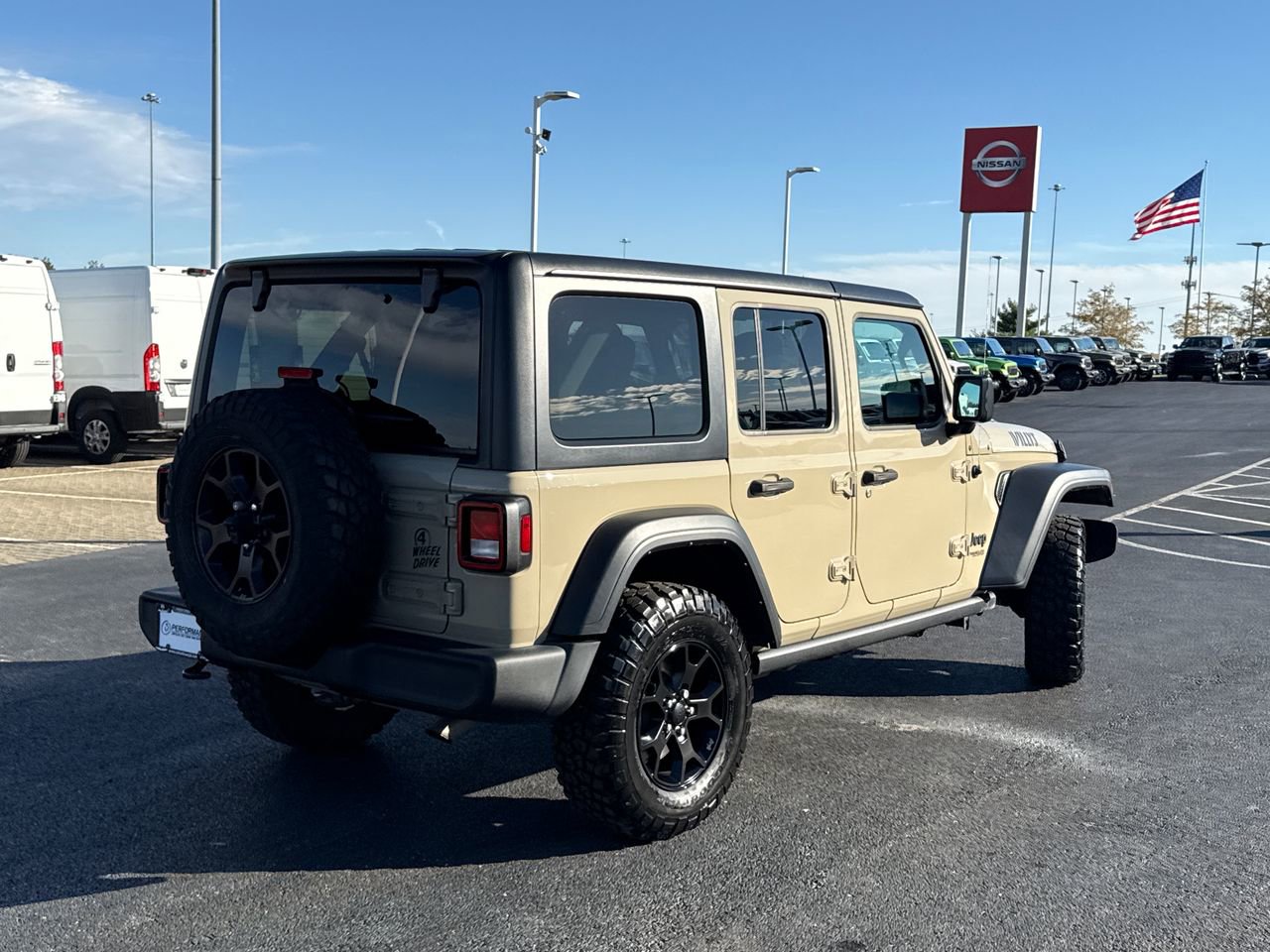 Used 2022 Jeep Wrangler Unlimited Sport image 3