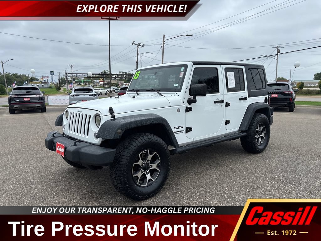Used 2015 Jeep Wrangler Unlimited Sport w/ Quick Order Package 24S