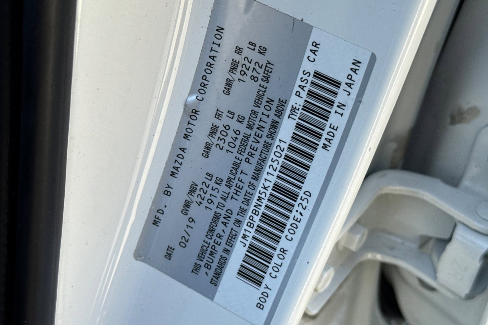 Used 2019 MAZDA MAZDA3 AWD Hatchback w/ Premium Pkg image 35