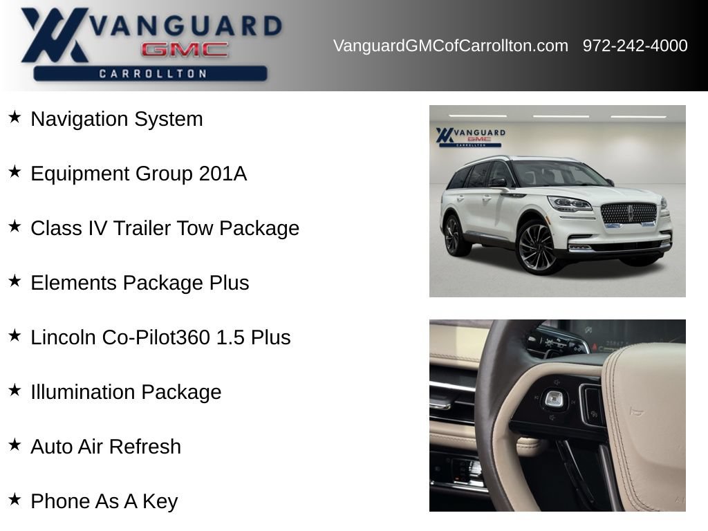 Used 2024 Lincoln Aviator Reserve w/ Equipment Group 201A AWD/4WD image 6