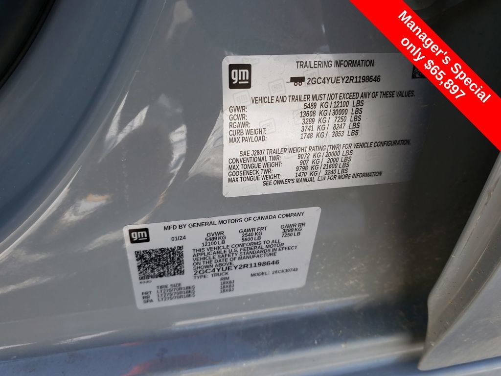 Used 2024 Chevrolet Silverado 3500 LTZ w/ LTZ Plus Package image 28