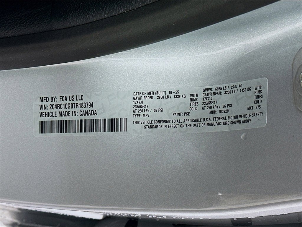 New 2026 Chrysler Voyager LX image 17