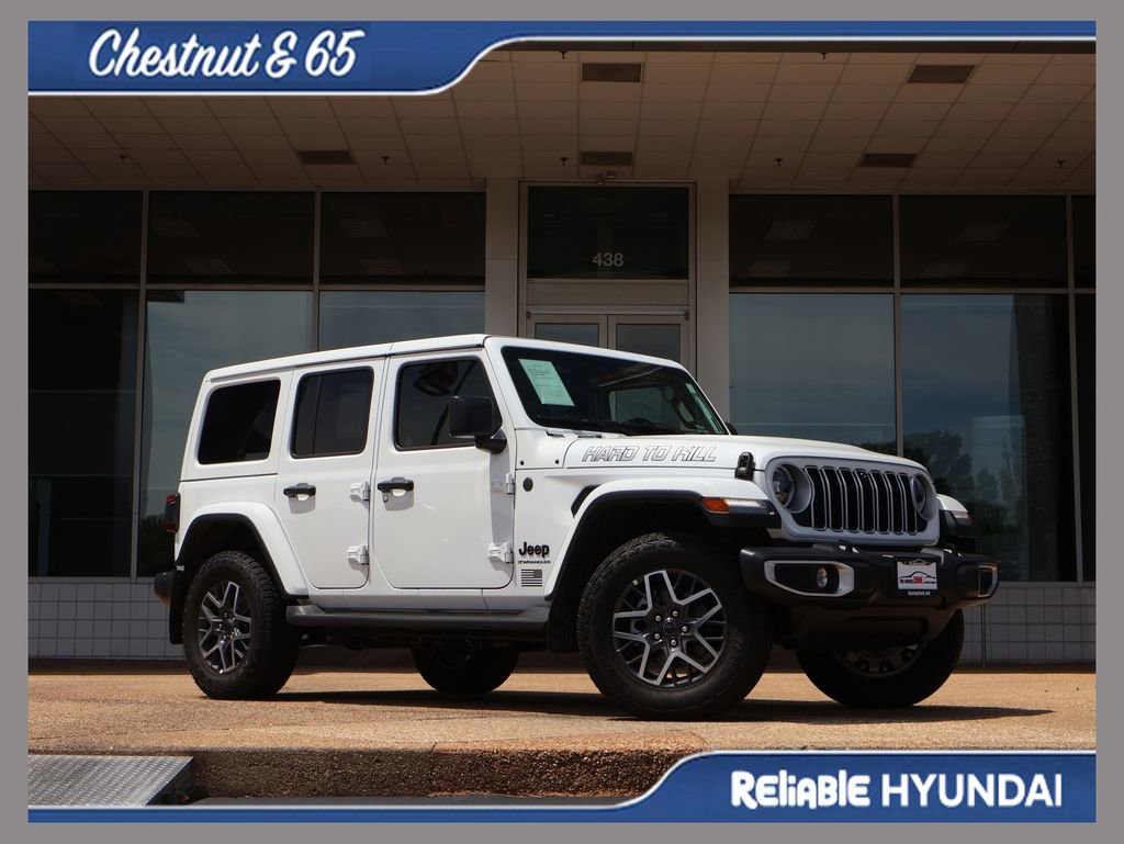 Used 2025 Jeep Wrangler Unlimited Sahara AWD/4WD image 1