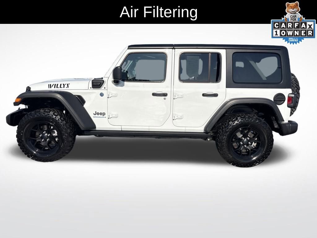 Certified 2025 Jeep Wrangler Willys 4xe image 8