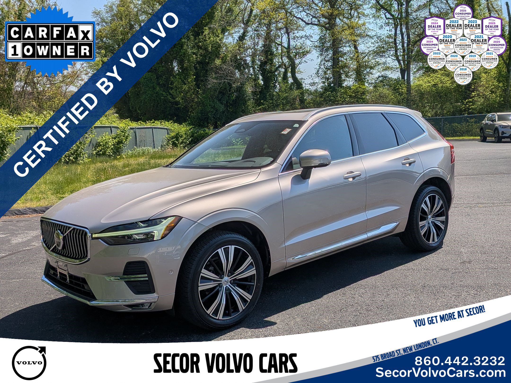 Certified 2023 Volvo XC60 B5 Plus w/ Climate Package AWD/4WD image 1