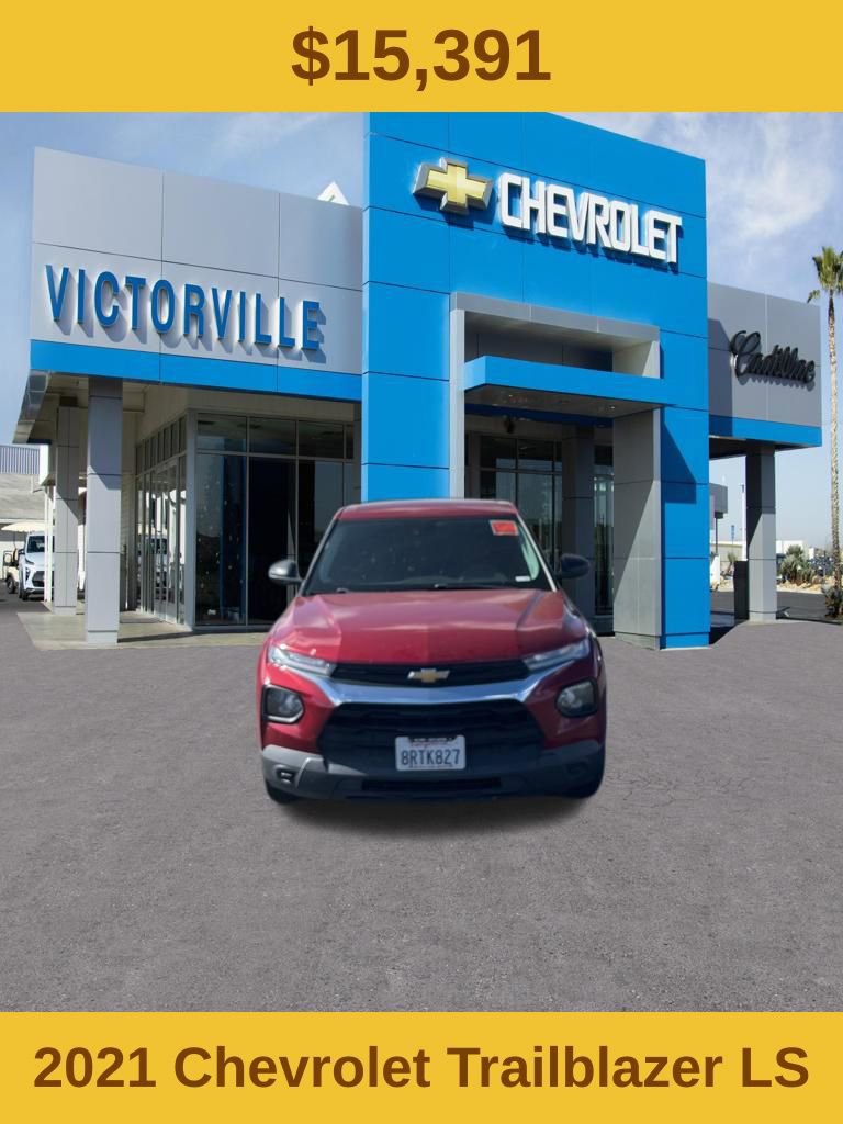 Used 2021 Chevrolet TrailBlazer LS FWD image 2