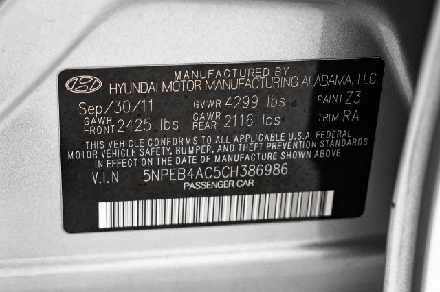 Used 2012 Hyundai Sonata GLS FWD image 51