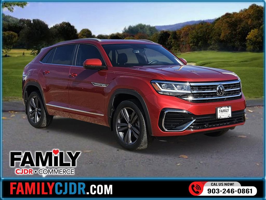 Used 2021 Volkswagen Atlas Cross Sport SE w/ Panoramic Sunroof Package video 1