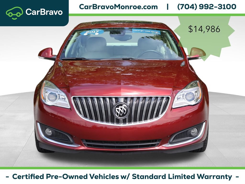 Certified 2017 Buick Regal Premium w/ Driver Confidence Package #1 FWD image 10
