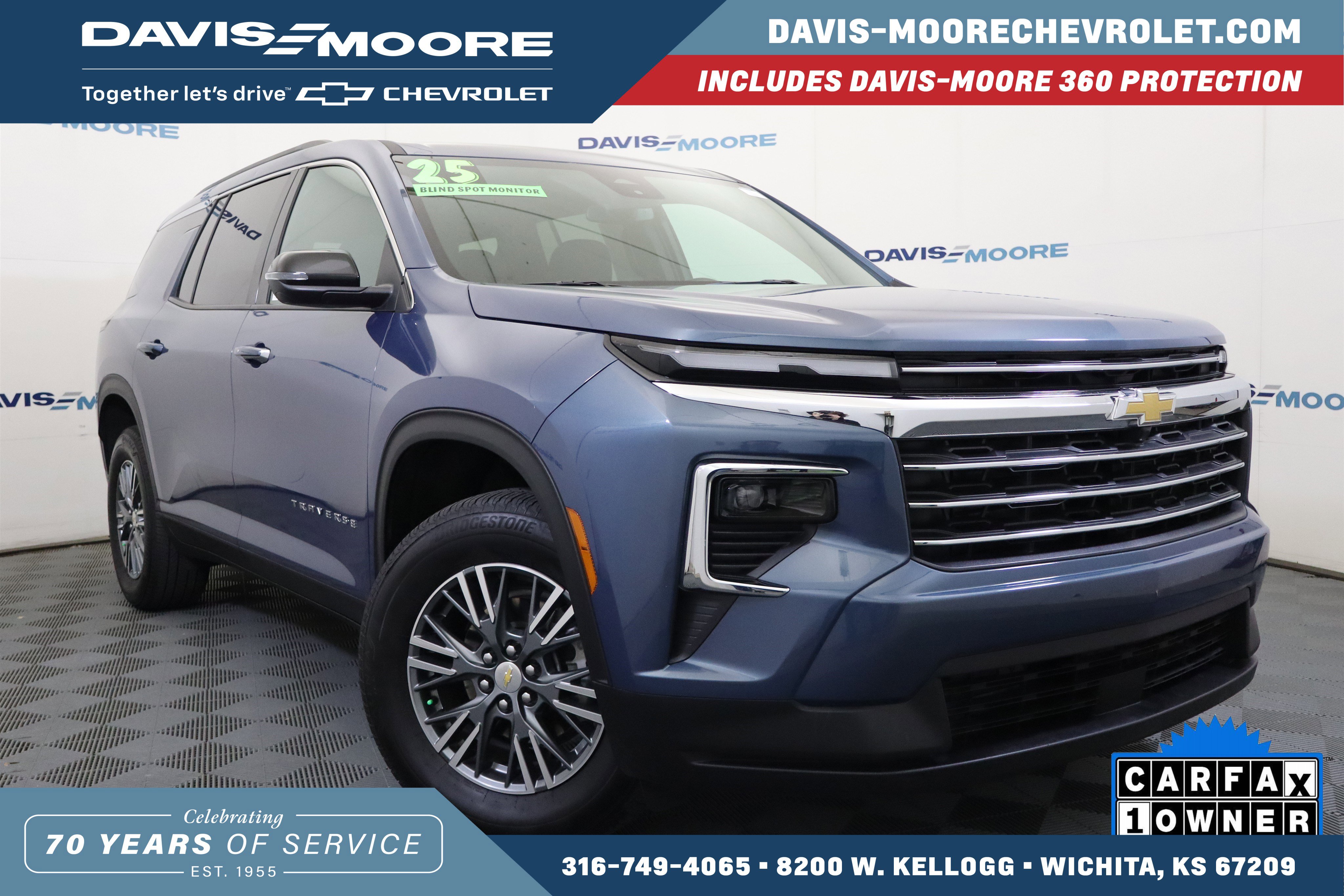 Used 2025 Chevrolet Traverse LT