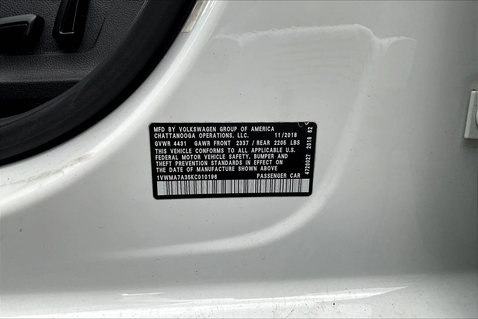 Used 2019 Volkswagen Passat 2.0T SE R-Line FWD image 20