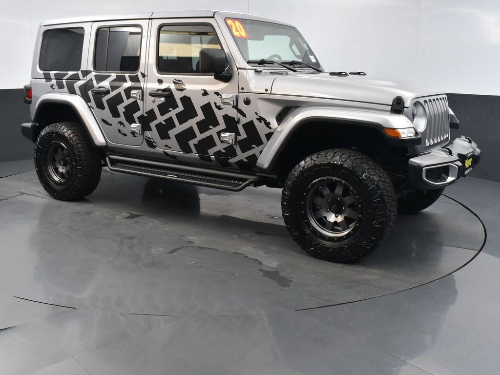 Used 2020 Jeep Wrangler Unlimited Sahara w/ Uconnect 4C Nav & Sound Group image 3