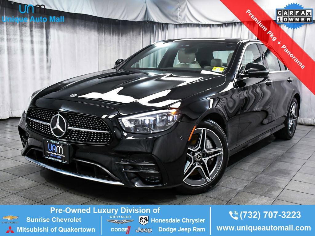 Used 2021 Mercedes-Benz E 350 4MATIC Sedan image 1