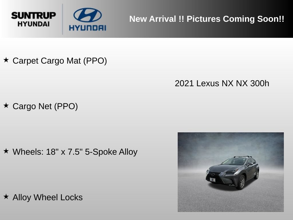 Used 2021 Lexus NX 300h AWD w/ Accessory Package 2 image 11
