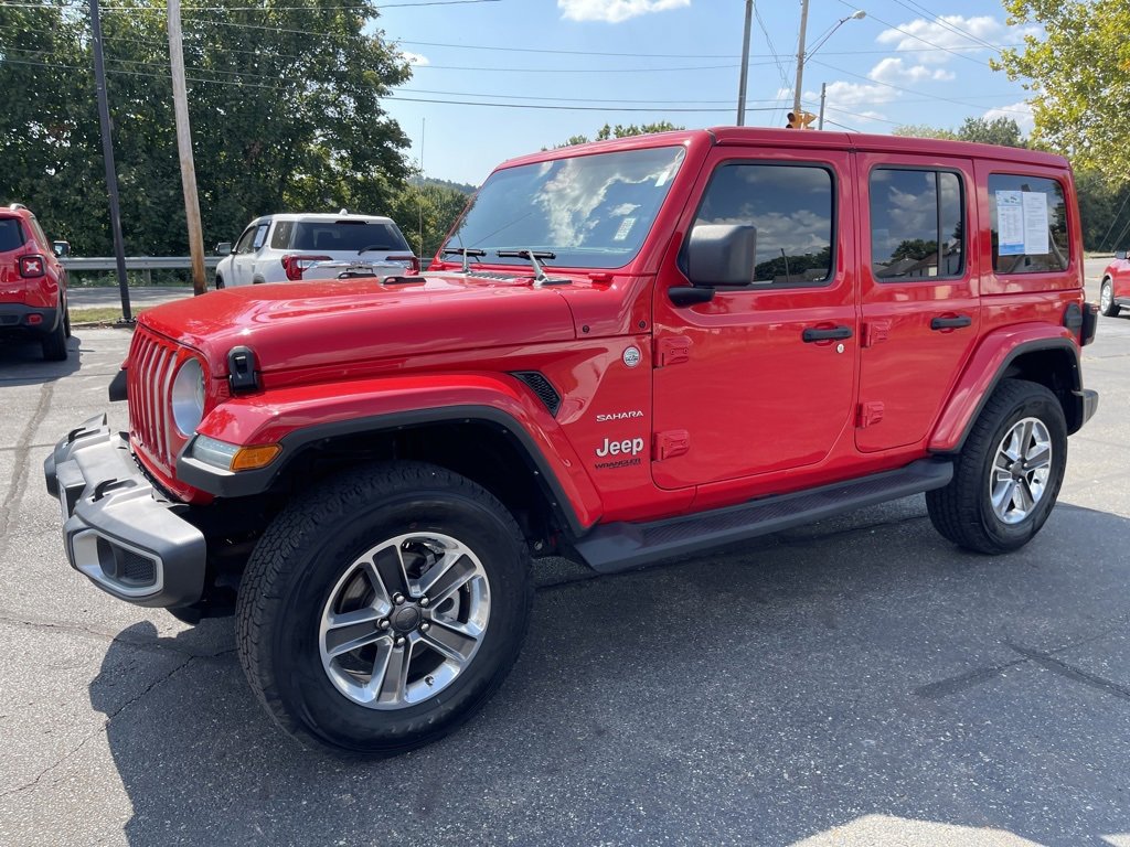 Used 2022 Jeep Wrangler Unlimited Sahara w/ Advanced Safety Group image 2