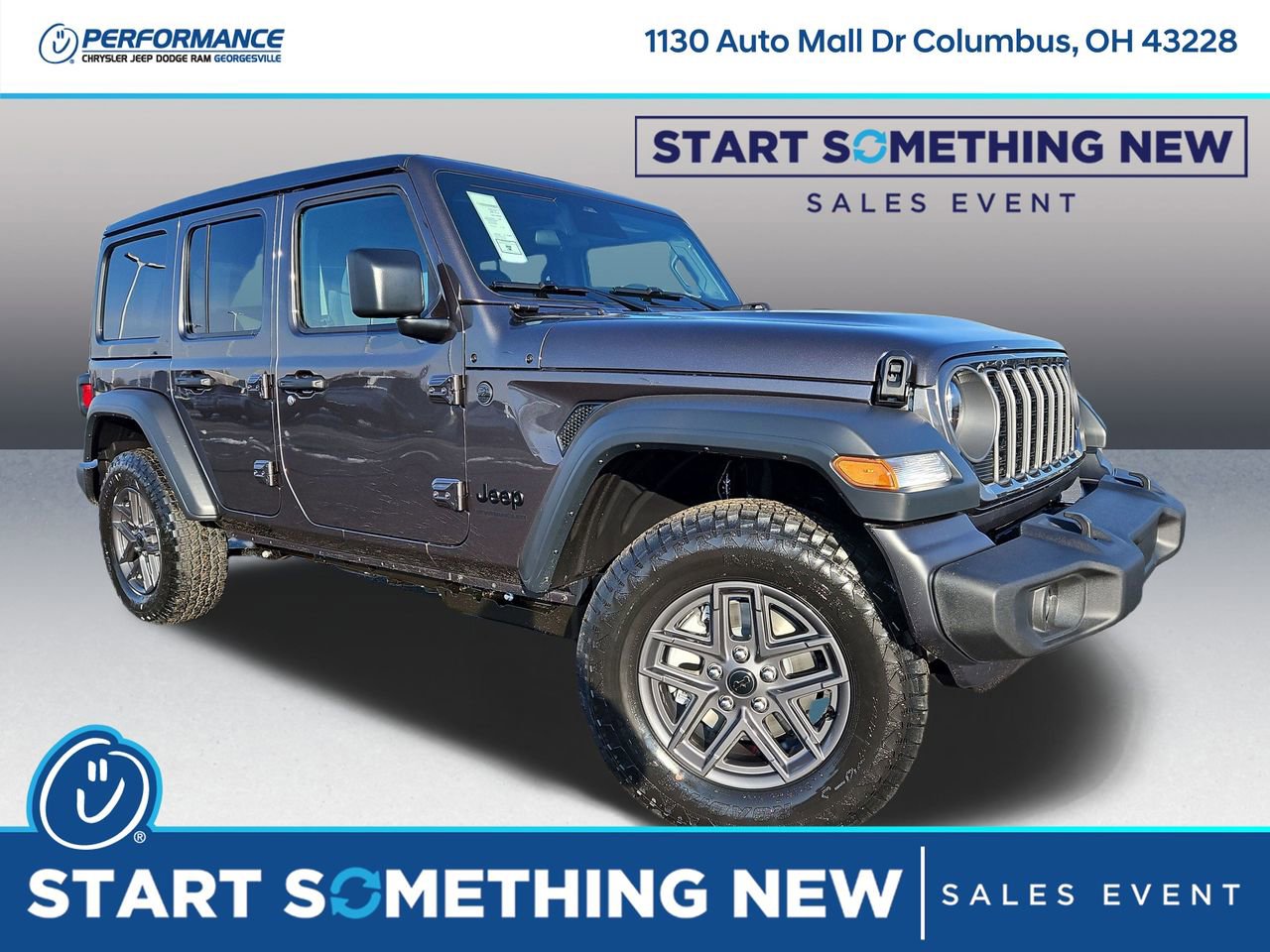 New 2026 Jeep Wrangler Sport S image 1