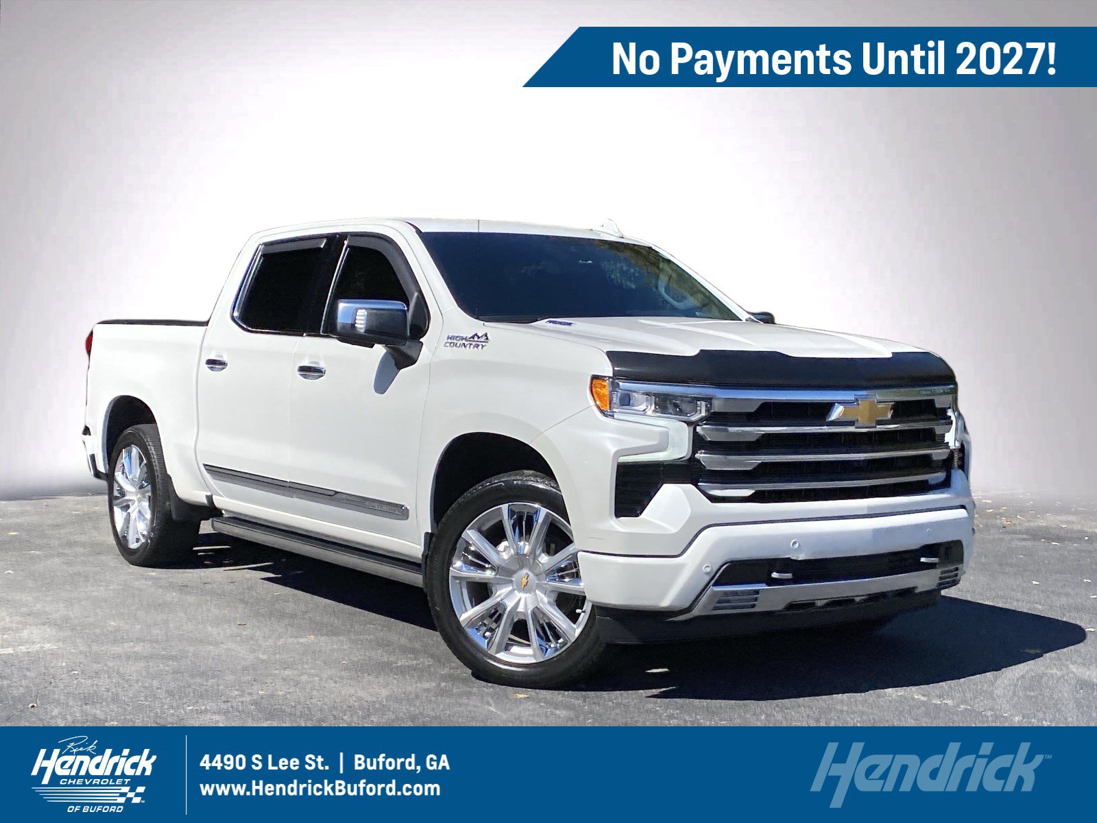 Used 2023 Chevrolet Silverado 1500 High Country w/ High Country Premium Package AWD/4WD 360° Tour