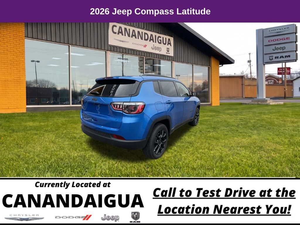 New 2026 Jeep Compass Latitude w/ Quick Order Package 29K AWD/4WD image 6