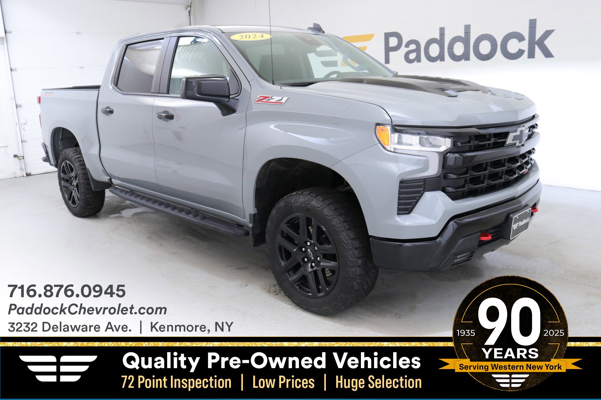 Used 2024 Chevrolet Silverado 1500 LT Trail Boss w/ LPO, Dark Essentials Package image 1