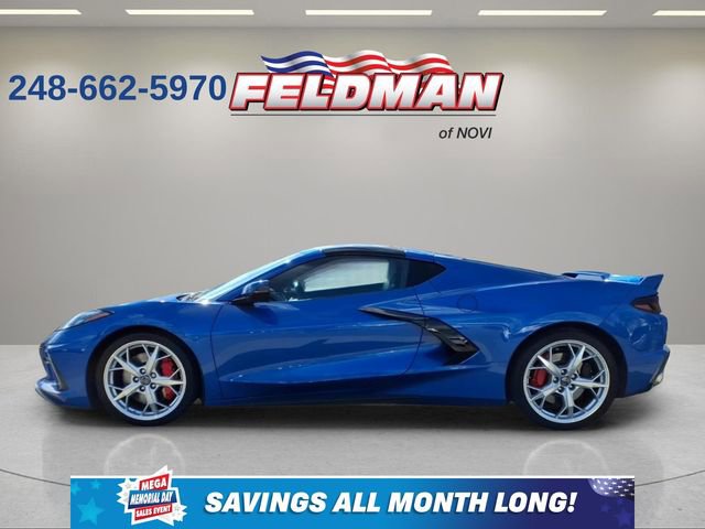 Used 2021 Chevrolet Corvette Stingray Preferred Cpe w/ Z51 Performance Package RWD image 2