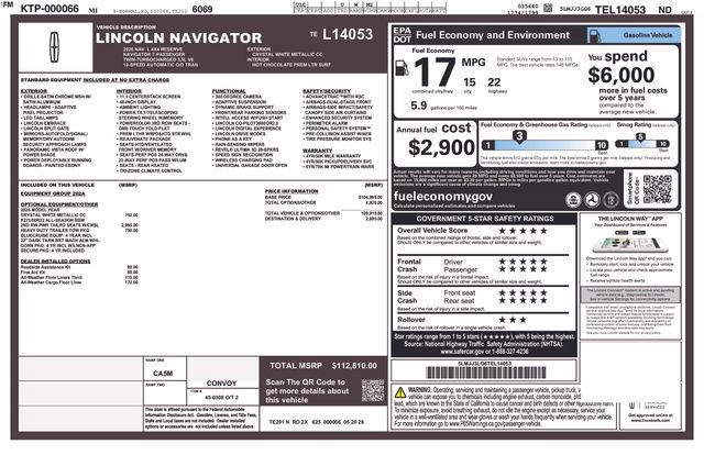 New 2026 Lincoln Navigator L Reserve AWD/4WD image 4