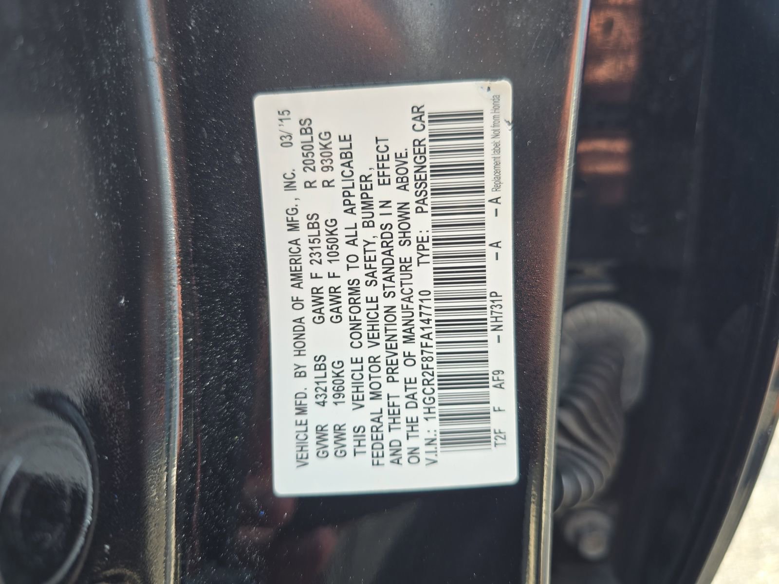 Used 2015 Honda Accord EX-L image 31