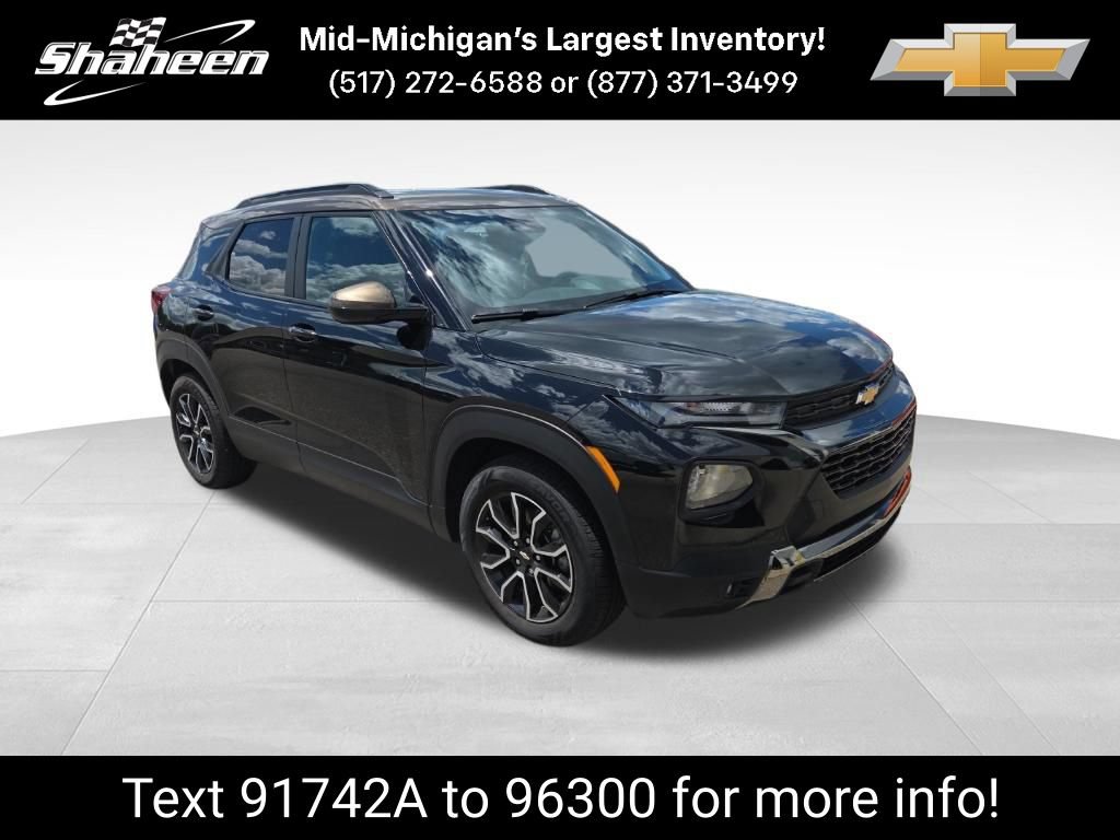 Used 2022 Chevrolet TrailBlazer ACTIV w/ Sun and Liftgate Package FWD image 1
