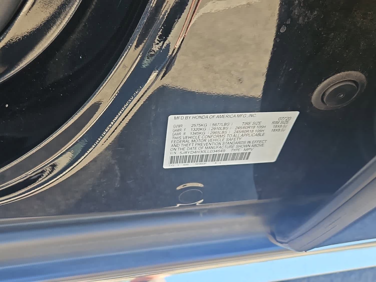 Used 2020 Acura MDX SH-AWD image 22