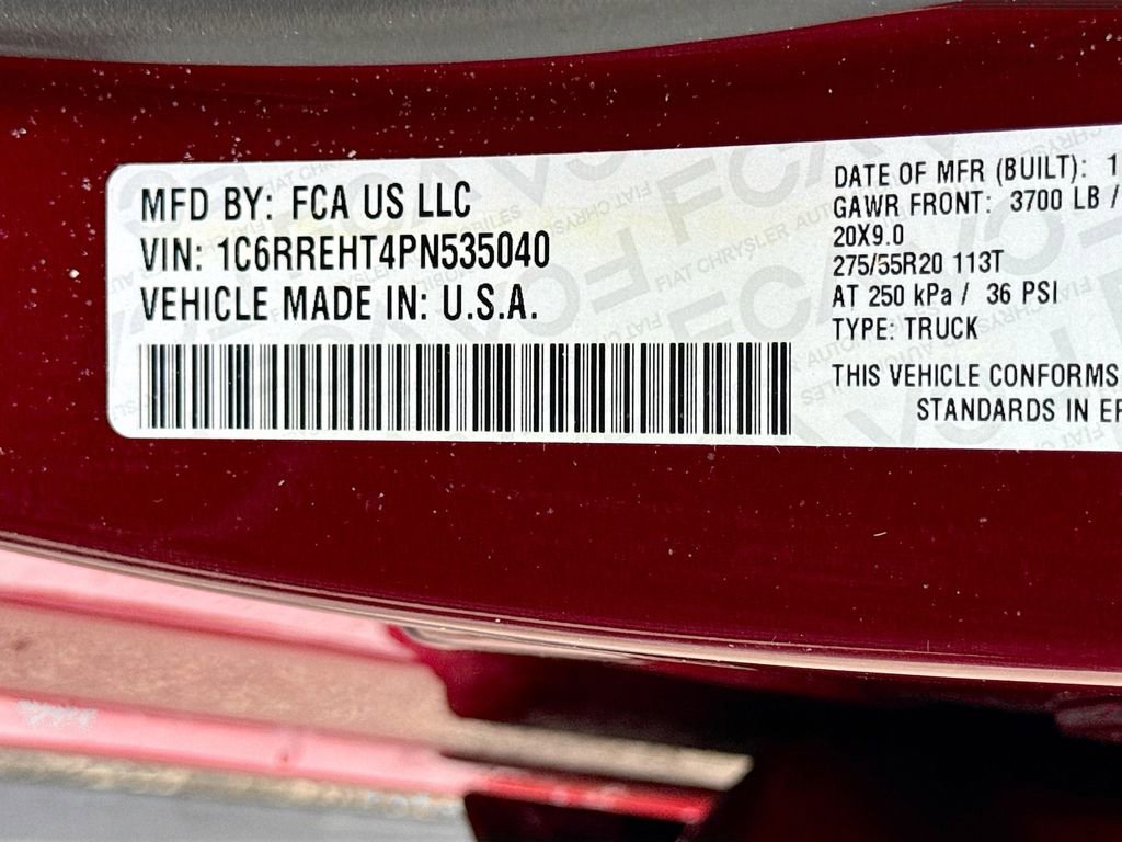 Used 2023 RAM 1500 Limited w/ Trailer Tow Group RWD image 42