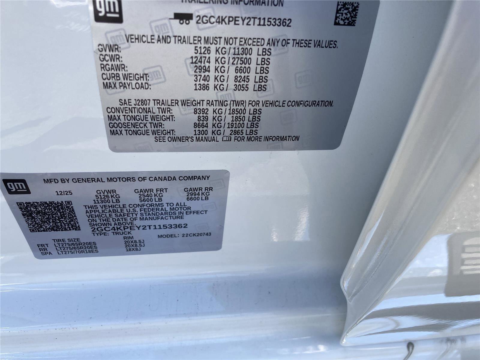 New 2026 Chevrolet Silverado 2500 LTZ w/ LTZ Convenience Package image 13