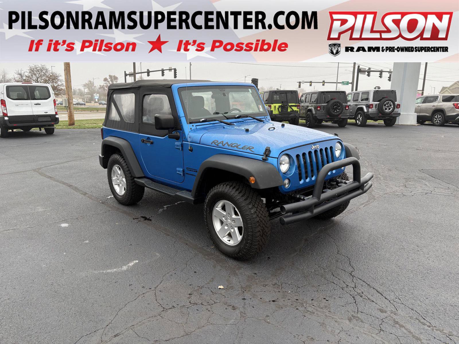 Used 2016 Jeep Wrangler Sport w/ Connectivity Group image 1