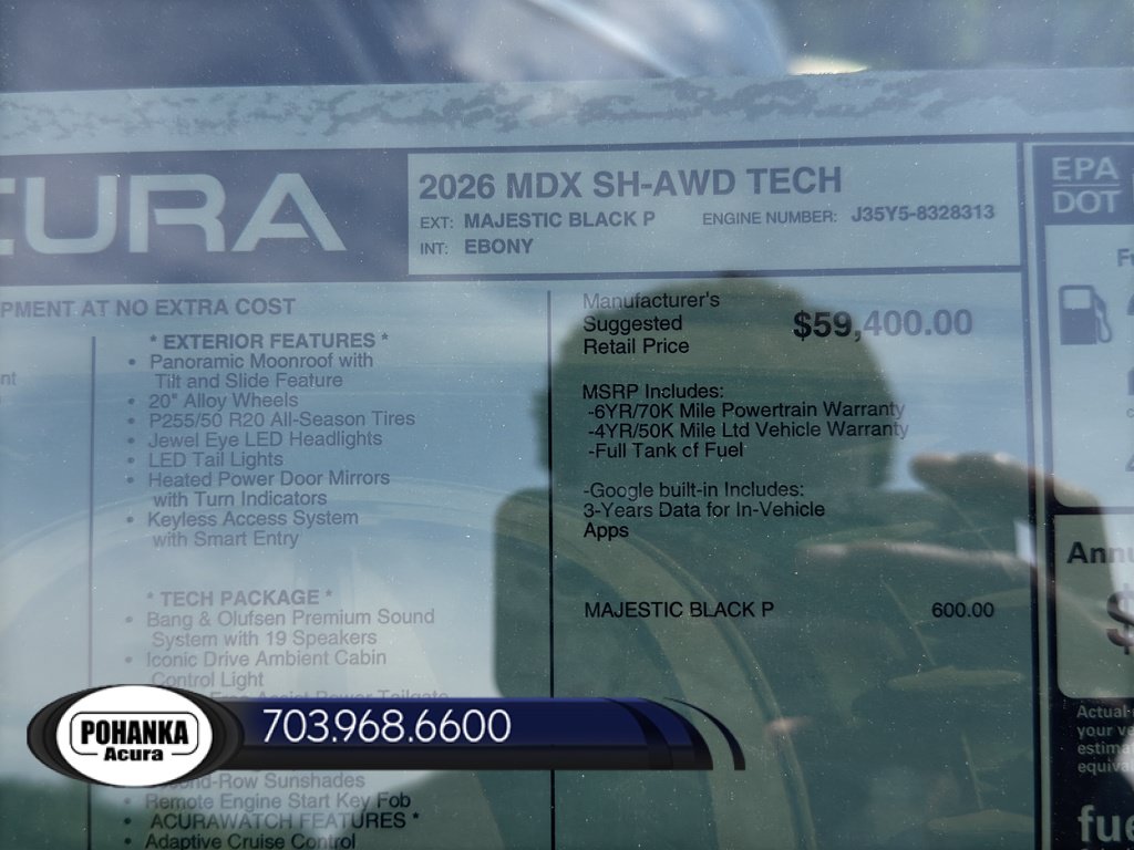 New 2026 Acura MDX w/ Technology Package AWD/4WD image 40