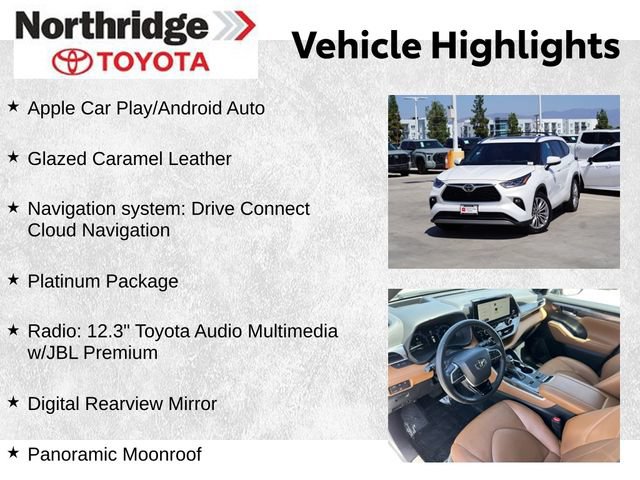 Used 2023 Toyota Highlander Platinum FWD image 2