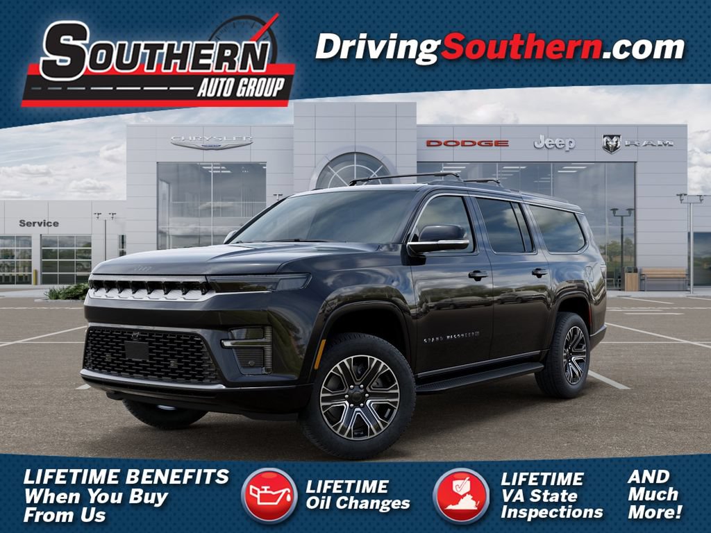 New 2026 Jeep Grand Wagoneer L 4WD w/ Premium Group I 360° Tour