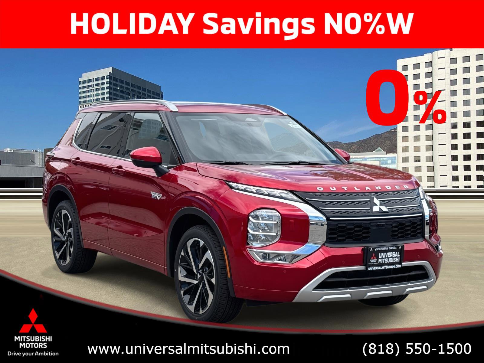 New 2025 Mitsubishi Outlander 4WD Plug-In Hybrid