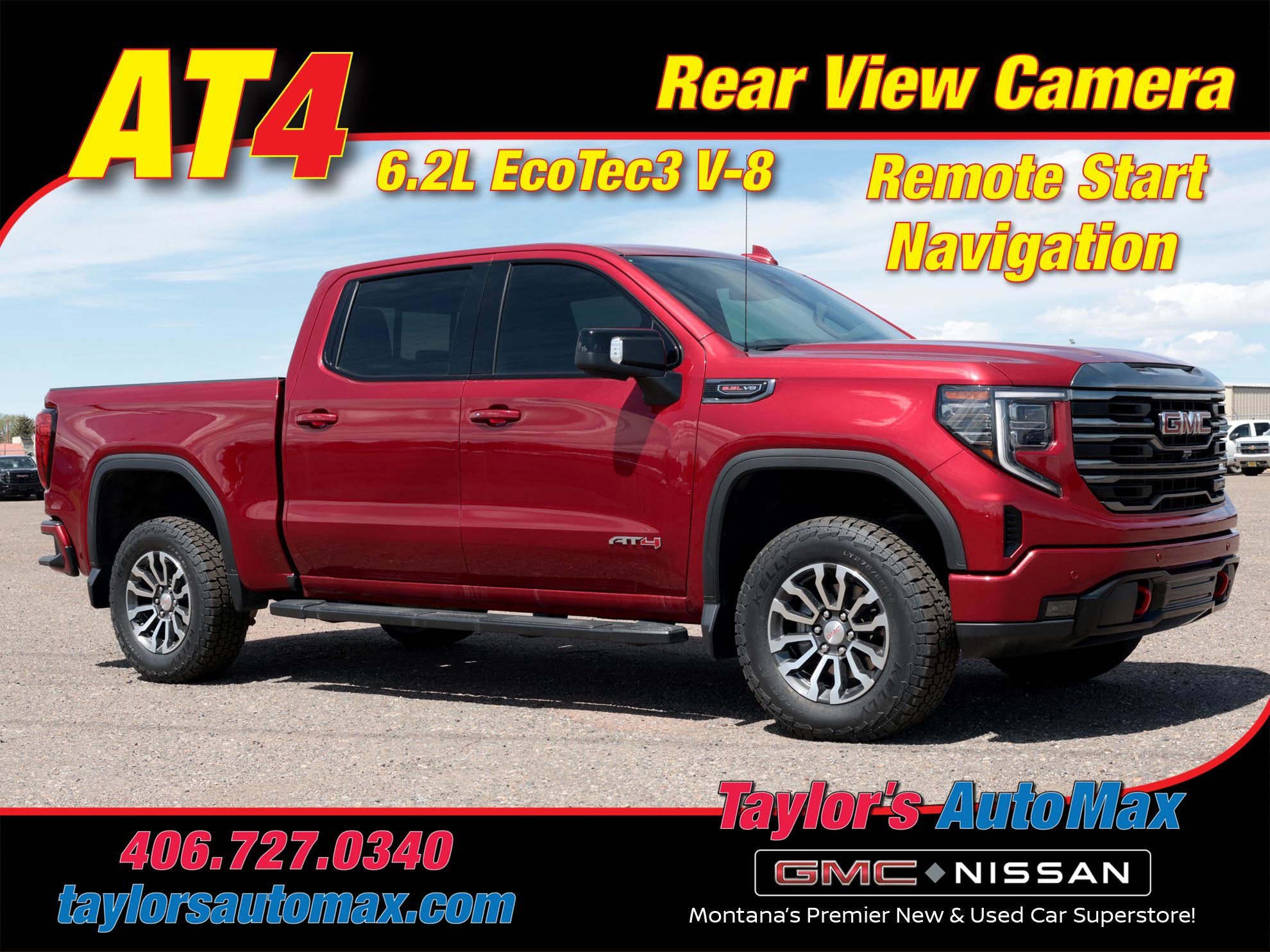 Used 2023 GMC Sierra 1500 AT4 w/ AT4 Preferred Package AWD/4WD image 1