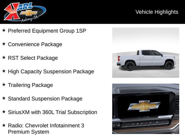 New 2026 Chevrolet Silverado 1500 RST w/ RST Select Package AWD/4WD image 3