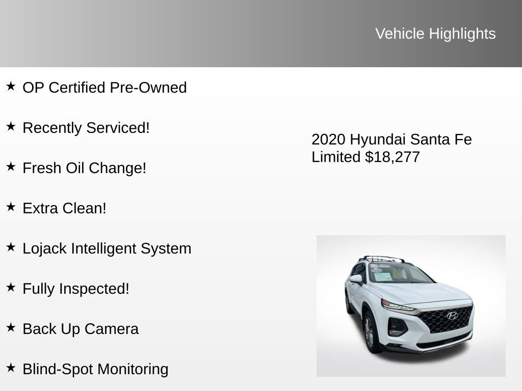 Used 2020 Hyundai Santa Fe Limited image 4