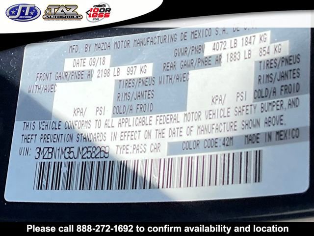 Used 2018 MAZDA MAZDA3 Grand Touring w/ Premium Equipment Package image 20