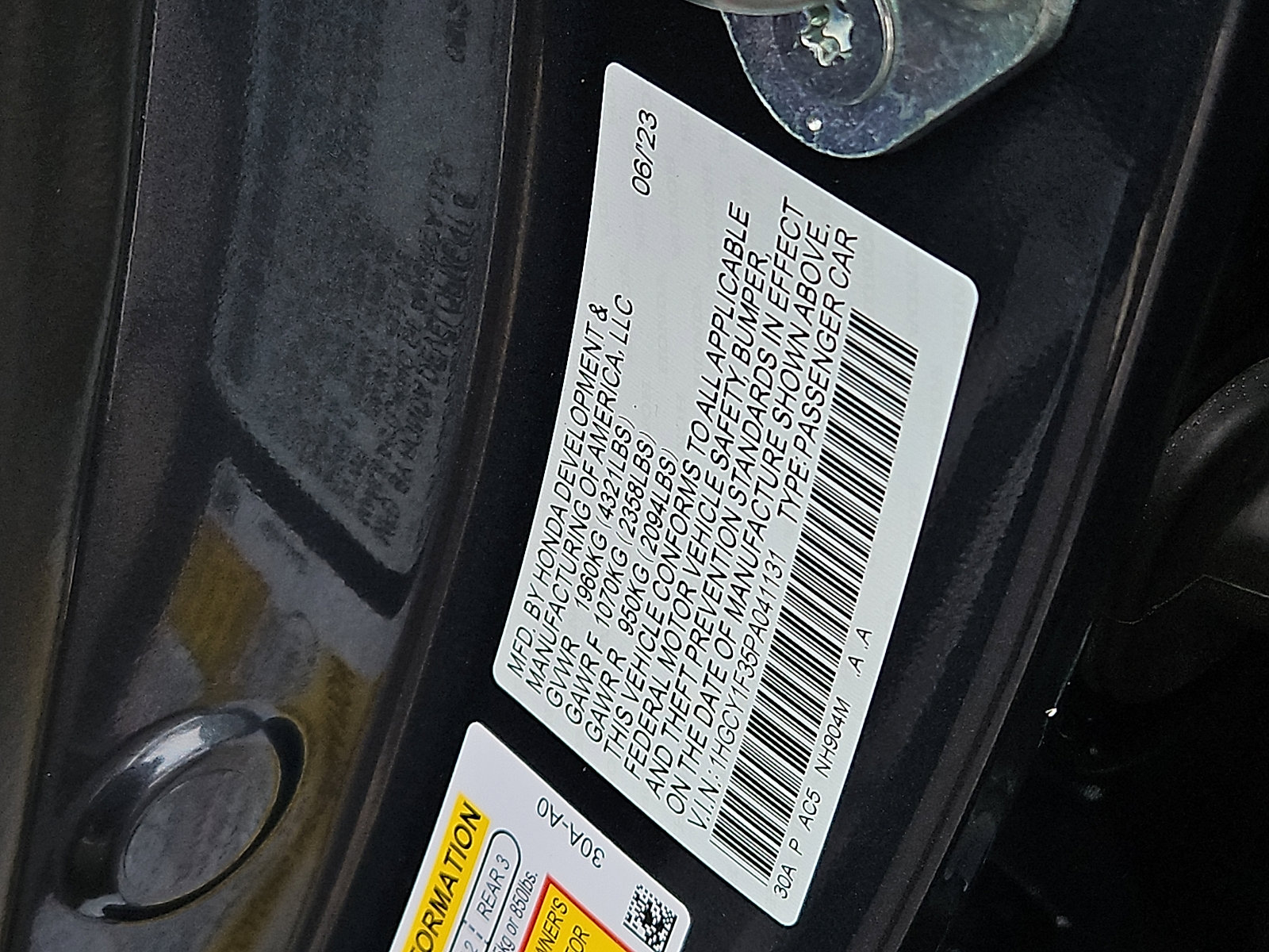 Used 2023 Honda Accord EX image 27