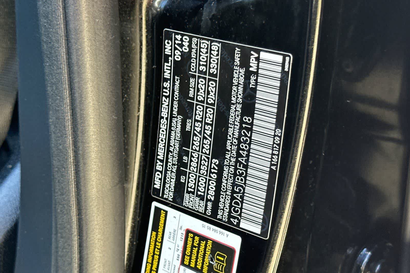Used 2015 Mercedes-Benz ML 350 2WD image 35