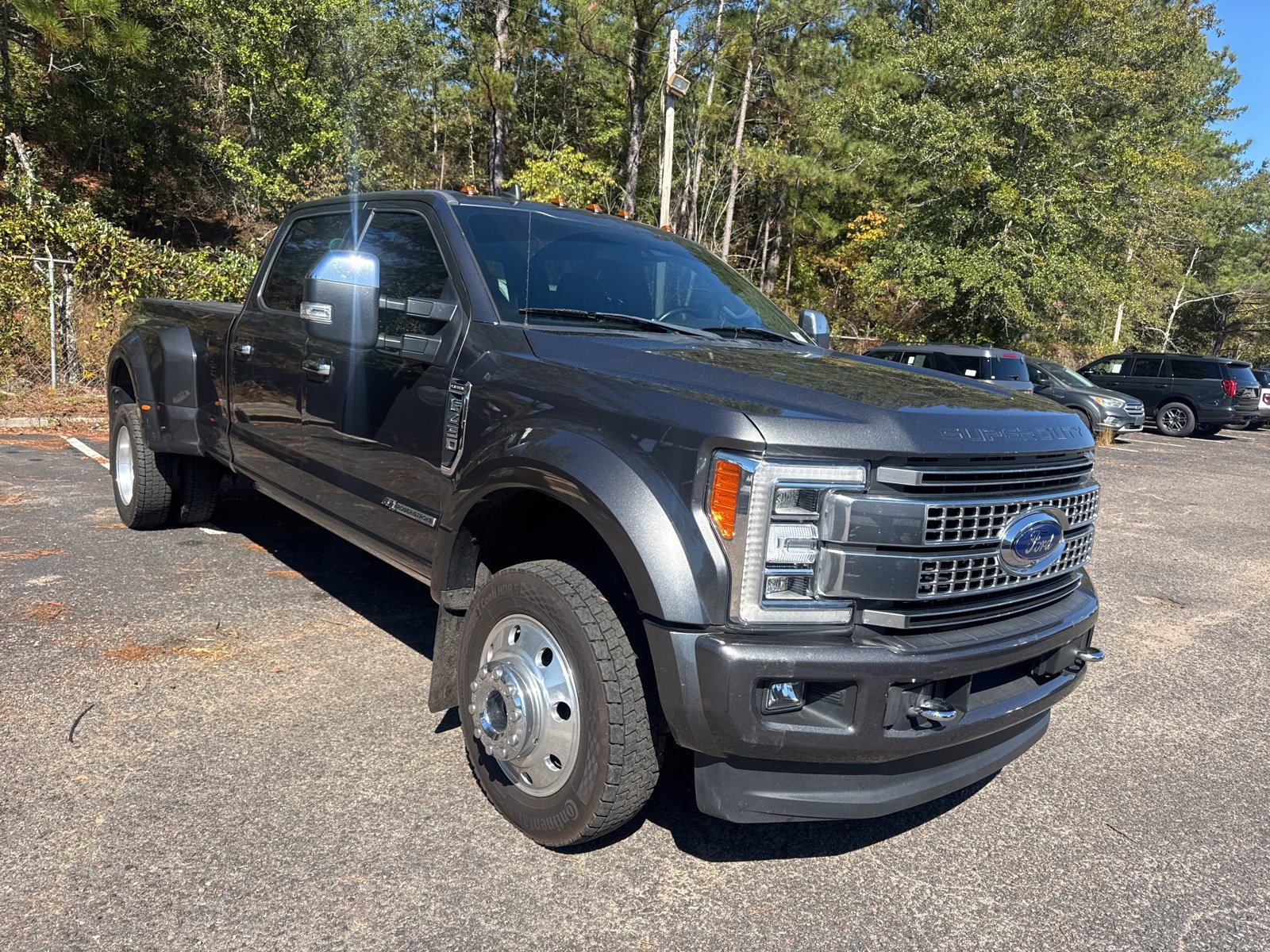 Certified 2019 Ford F450 Platinum w/ Platinum Ultimate Package