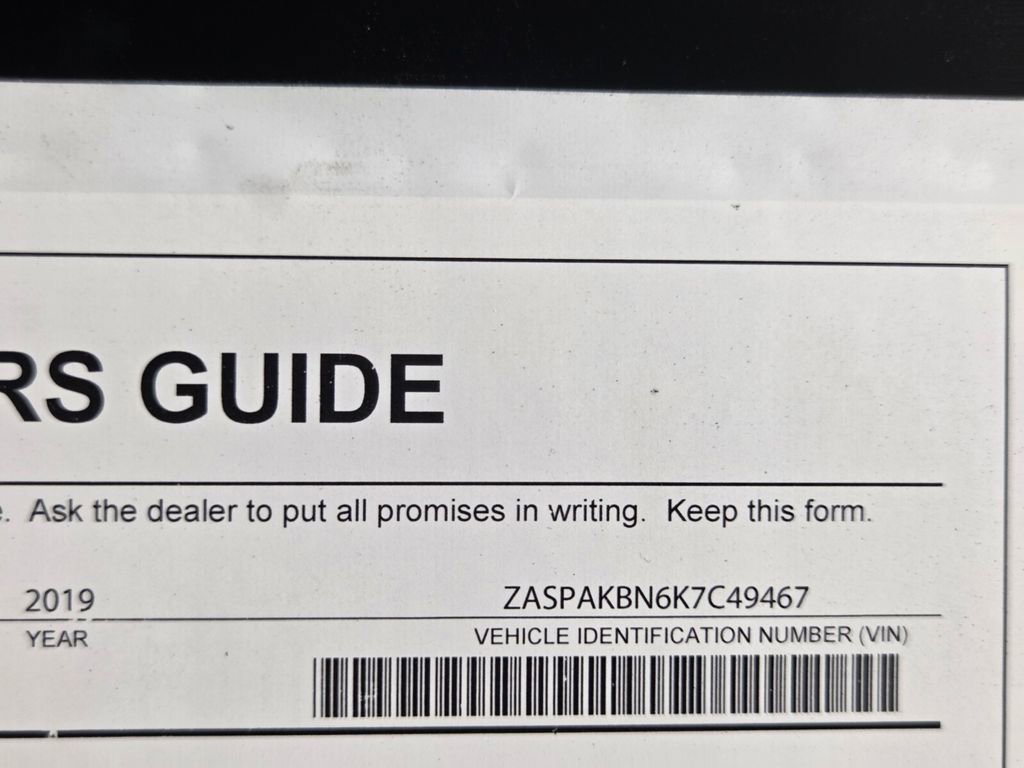 Used 2019 Alfa Romeo Stelvio Ti Sport w/ Quick Order Package 22S Sport image 33