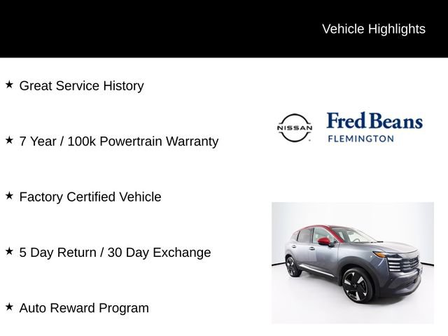 Certified 2025 Nissan Kicks SR w/ SR Premium Package AWD/4WD image 6
